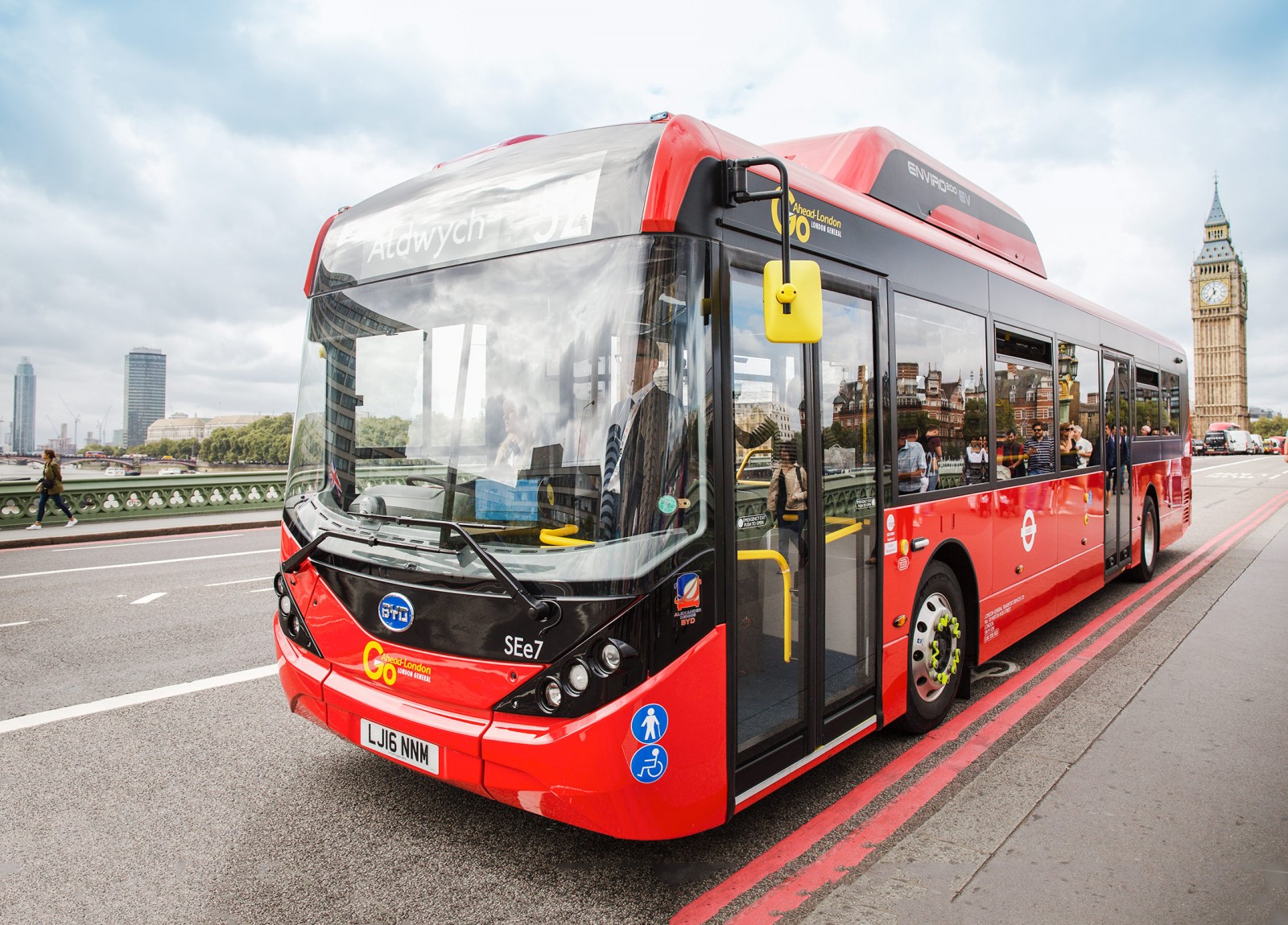 BYD and ADL to deliver still more electric buses to Go-Ahead London